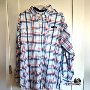 Mens Columbia PFG Shirt Size Medium